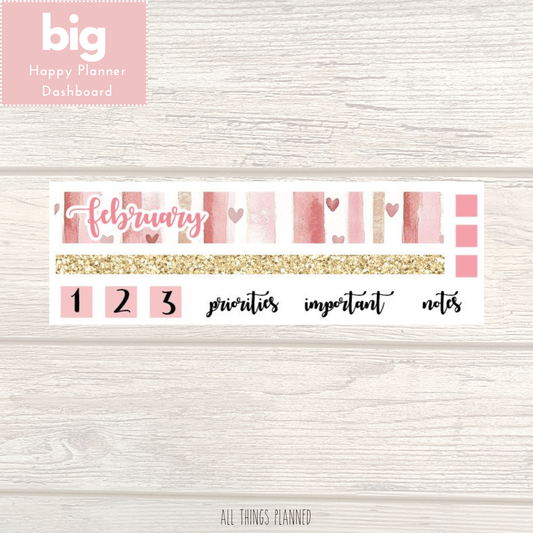 Big HP Feb. (Love Bliss) Dashboard