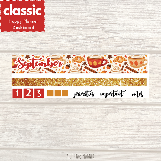 Classic Sept. (Fall Latte) Dashboard