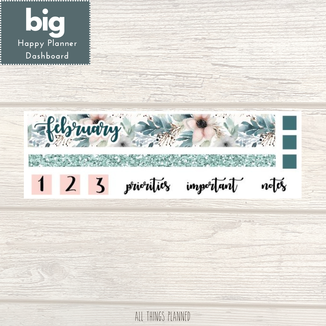Big HP Feb. (Winter Florals) Dashboard