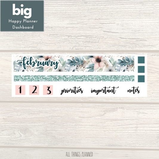 Big HP Feb. (Winter Florals) Dashboard