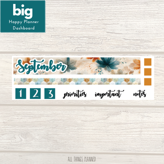 Big HP Sept. (Dreamy Fall) Dashboard
