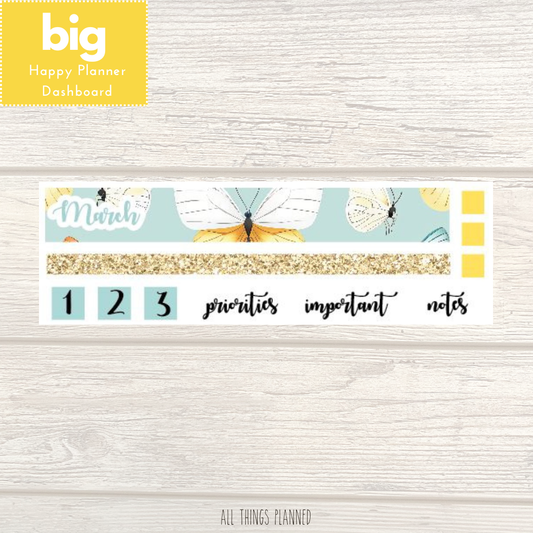 Big HP Mar. (Butterflies) Dashboard