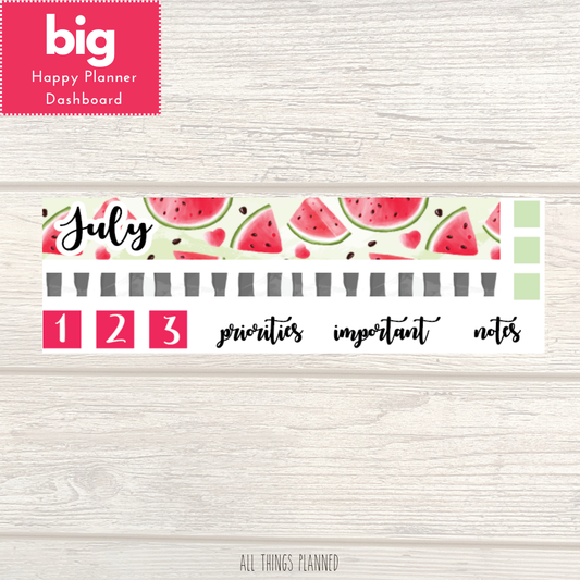 Big HP July (Watermelon) Dashboard