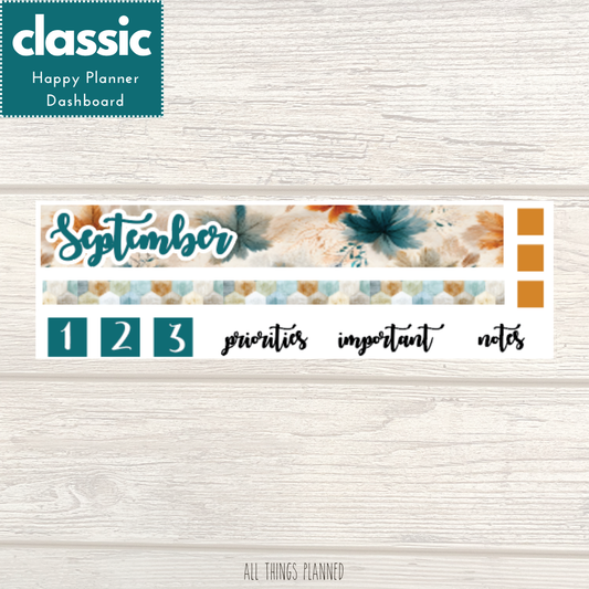 Classic Sept. (Dreamy Fall) Dashboard