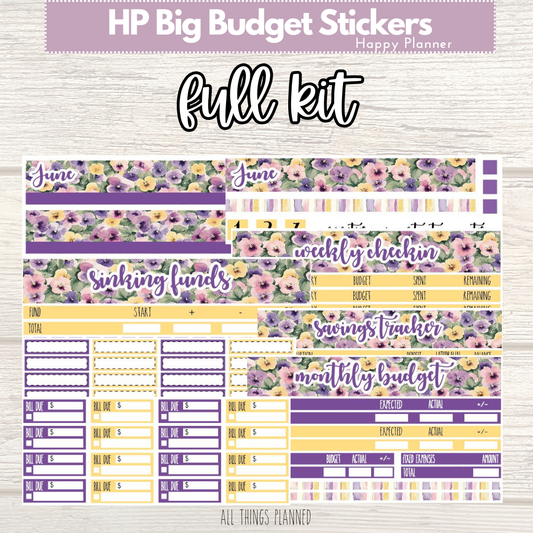 HP Big June (Summer Florals) FULL Budget Kit BUNDLE