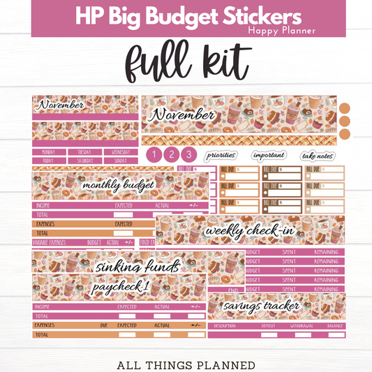 HP Big Nov (Thanksgiving) Budget Kit BUNDLE