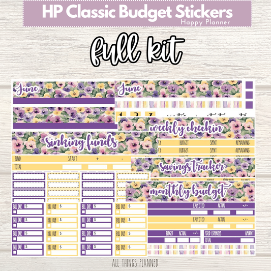Classic June (Summer Florals) FULL Budget Kit BUNDLE