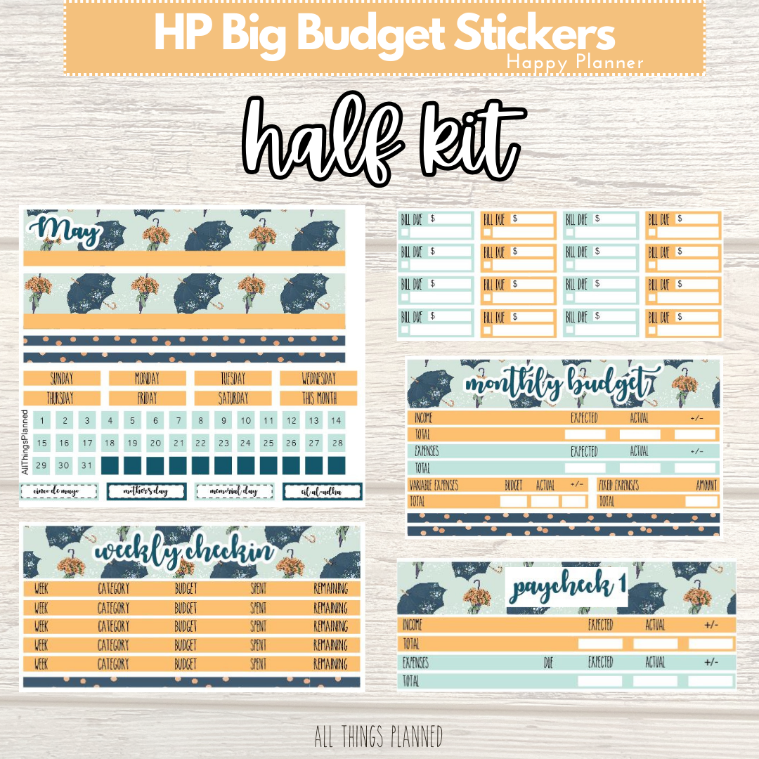 HP Big May (Golden Rain) HALF Budget Kit BUNDLE