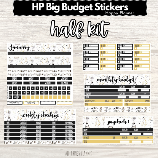 HP Big Jan. (New Year) HALF Budget Kit BUNDLE