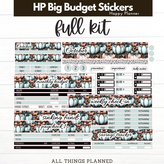 HP Big Oct (Pumpkins Bows) Budget Kit BUNDLE