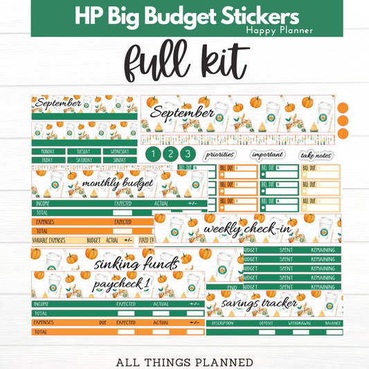 HP Big Sept (Starbies) Budget Kit BUNDLE