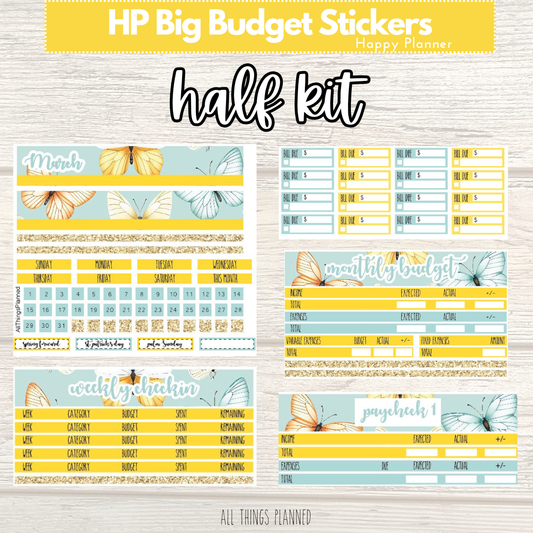 HP Big Mar. (Butterflies) HALF Budget Kit BUNDLE