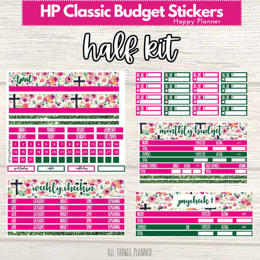 Classic April (Risen) HALF Budget Kit BUNDLE