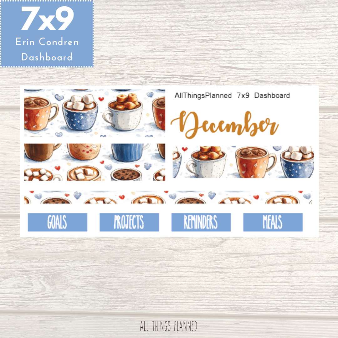7x9 Dec. (Cozy Cups) 2026 NEW Dashboard