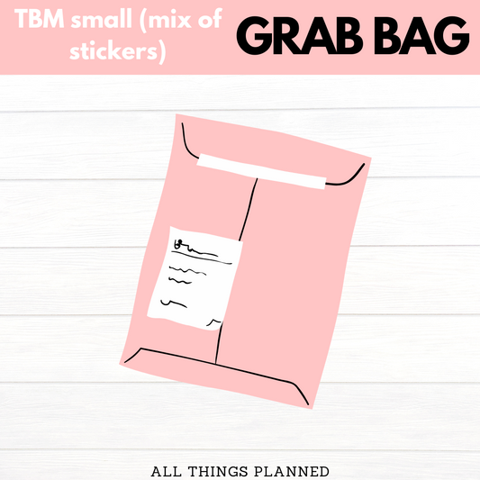 The Budget Mom SMALL | Mixed Stickers | GRAB BAG