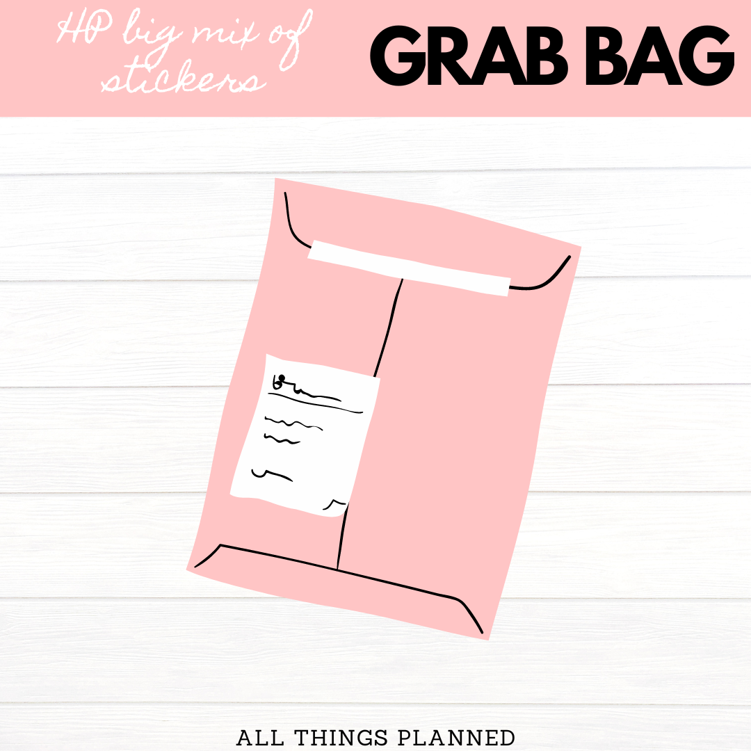 Happy Planner Big | Mixed Stickers | GRAB BAG