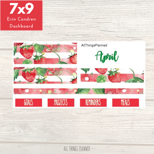7x9 April (Strawberry Garden) 2026 NEW Dashboard