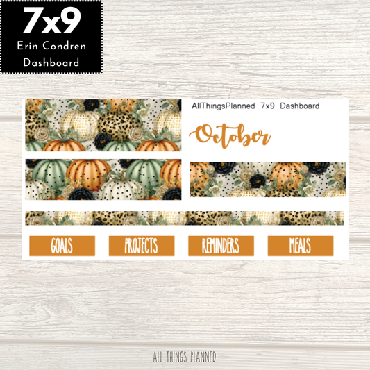 7x9 Oct. (Pumpkins) 2026 NEW Dashboard