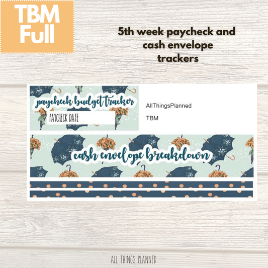 Full May (Golden Rain) Week 5 Cash Envelope + Paycheck Budget