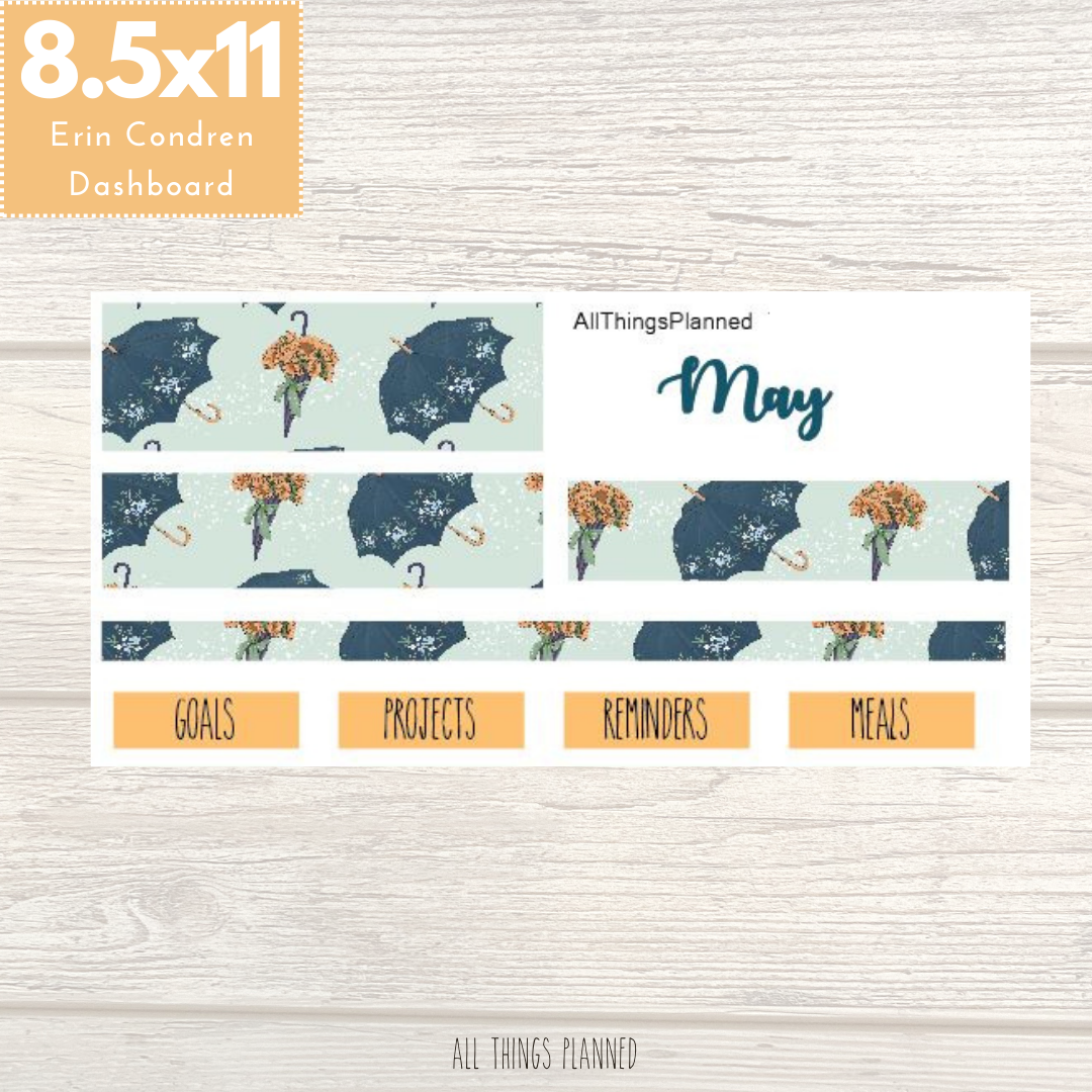 8.5x11 May (Golden Rain) 2026 NEW Dashboard