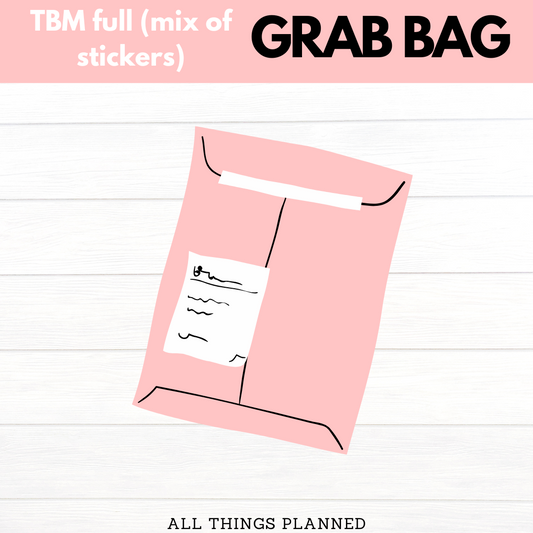 The Budget Mom FULL | Mixed Stickers | GRAB BAG