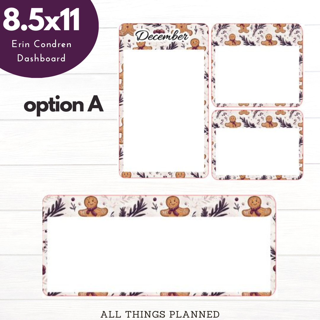 8.5x11 Dec (Gingerbread) OLD Dashboard