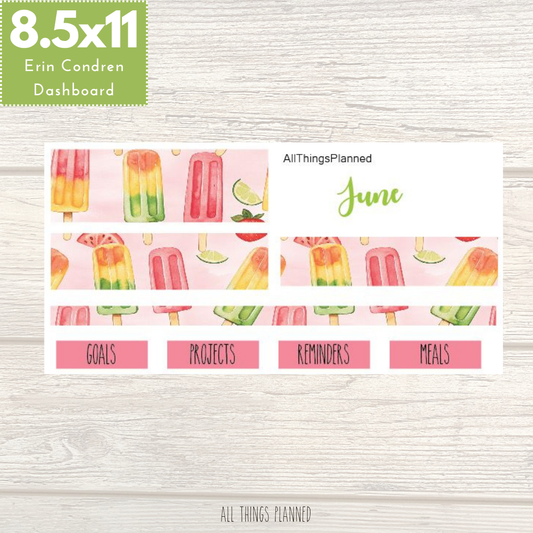 8.5x11 June (Popsicles) 2026 NEW Dashboard