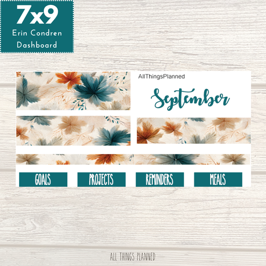 7x9 Sept. (Dreamy Fall) 2026 NEW Dashboard