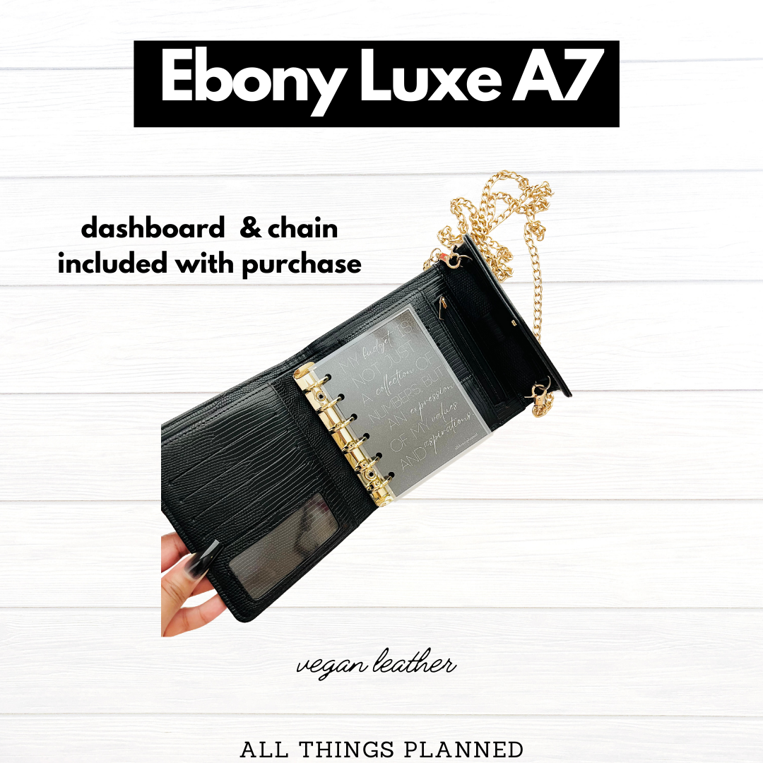 Ebony Luxe A7 Cash Wallet