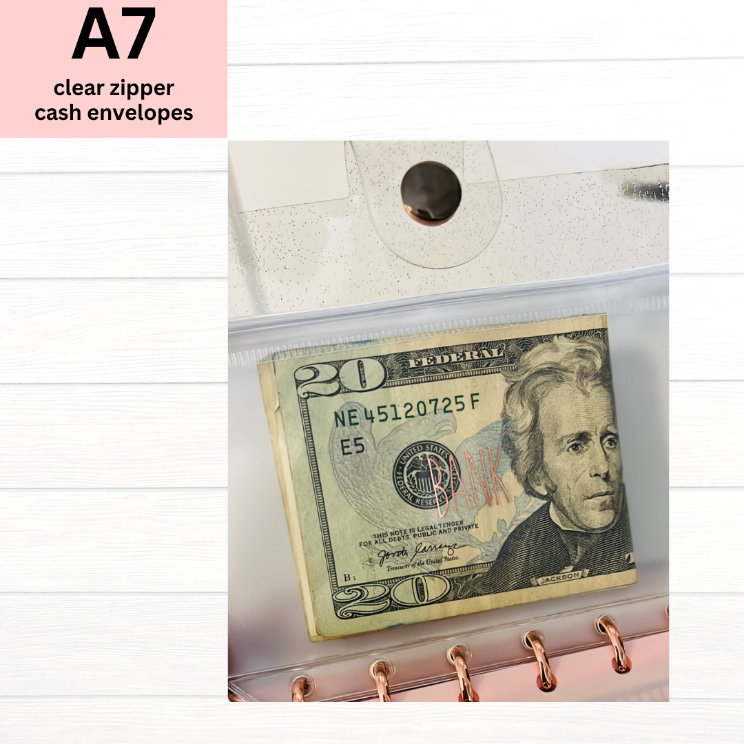 A7 Clear Zipper Envelopes – All Things Planned