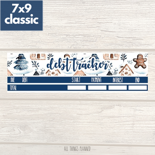 7x9 | Classic | Jan. (Wonderland) Debt Tracker