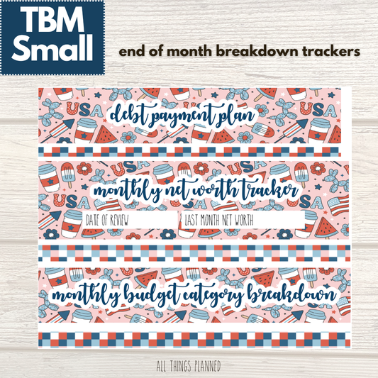 Small July (Happy 4th) Budget Reconcile