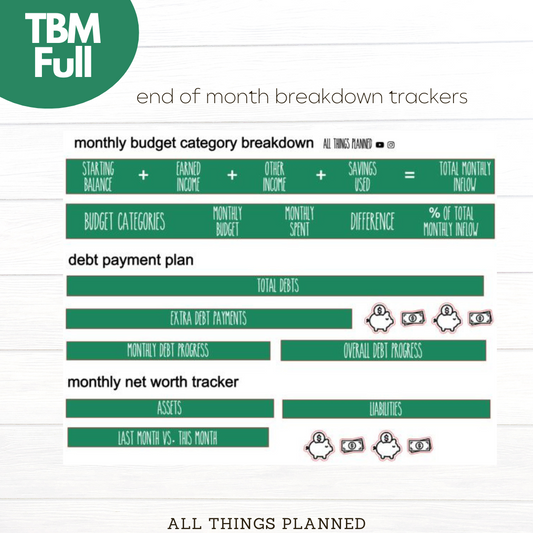 Full Sept (Starbies) Budget Reconcile