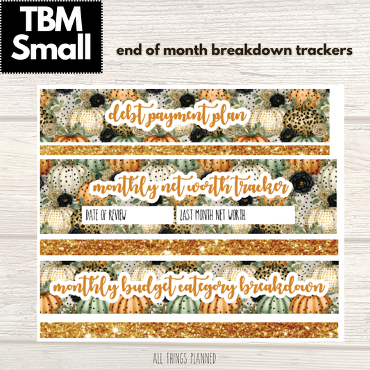 Small Oct. (Pumpkins) Budget Reconcile