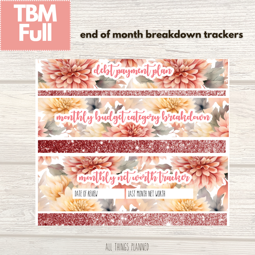 Full Oct. (Fall Florals) Budget Reconcile