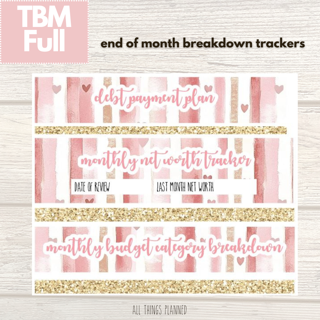 Full Feb. (Love Bliss) Budget Reconcile