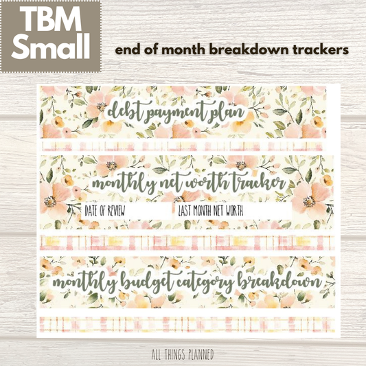 Small May (Spring Florals) Budget Reconcile