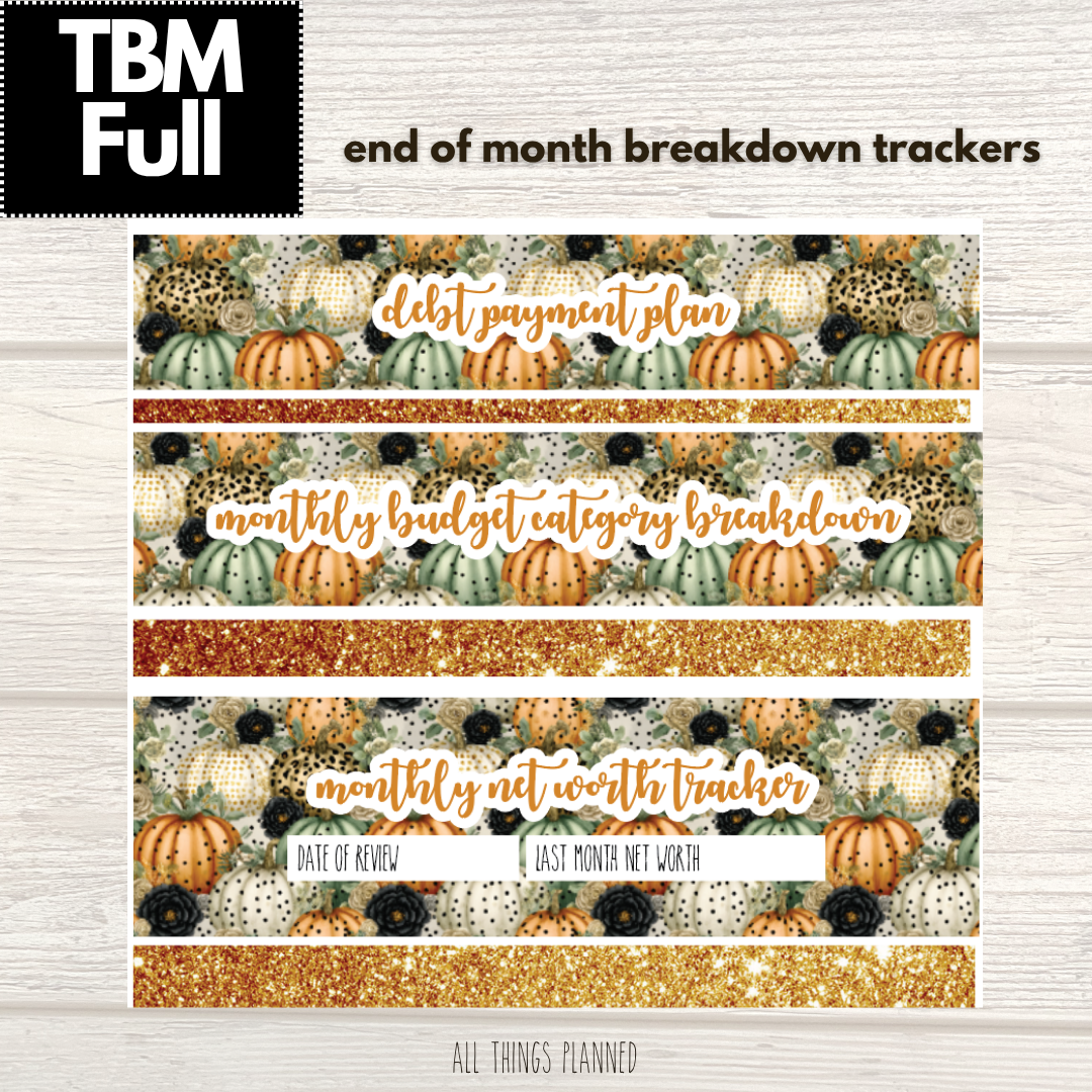 Full Oct. (Pumpkins) Budget Reconcile