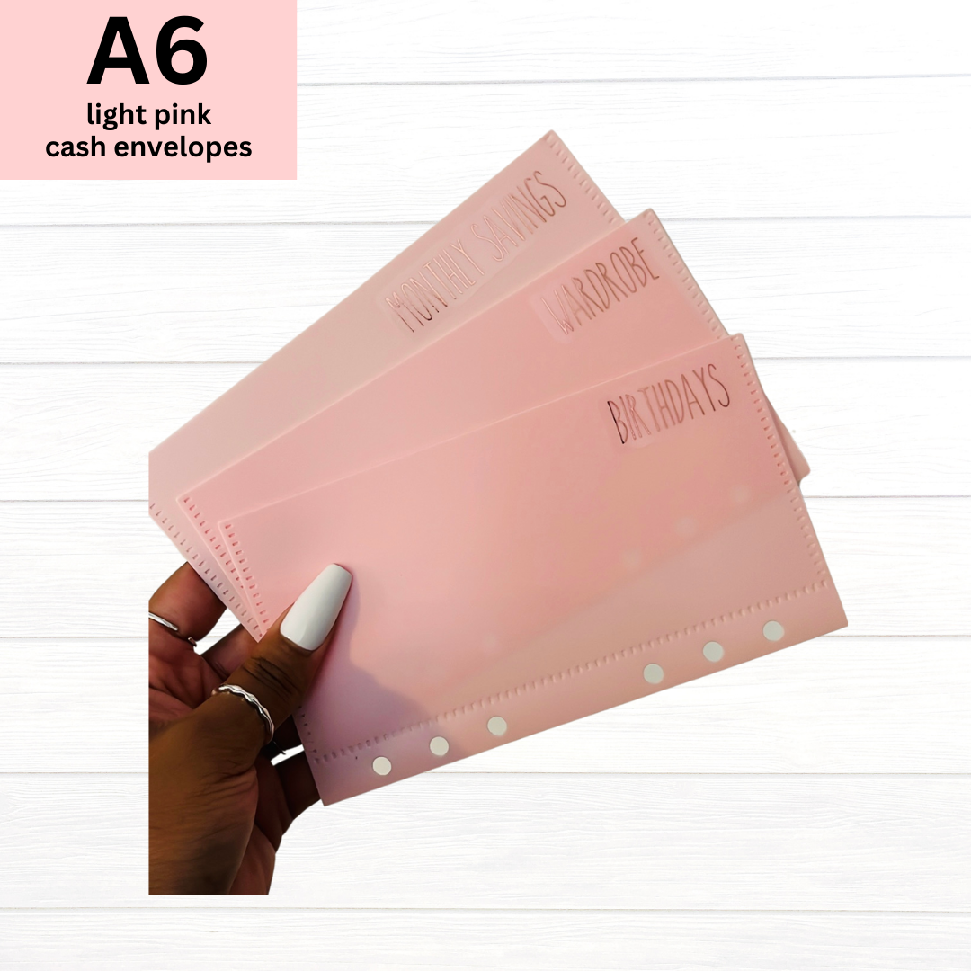 A6 Light Pink Envelopes