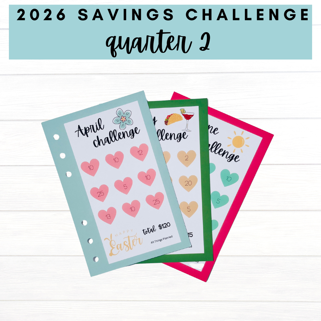 2026 FULL YEAR Savings Challenges