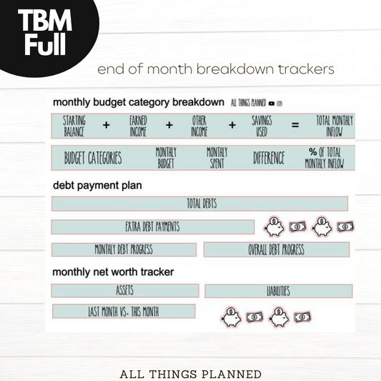 Full Oct (Pumpkins Bows) Budget Reconcile