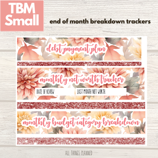 Small Oct. (Fall Florals) Budget Reconcile