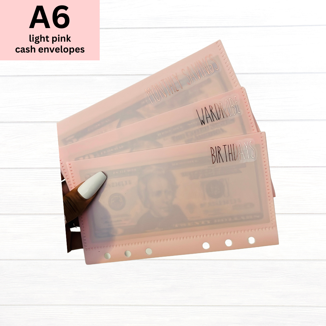 A6 Light Pink Envelopes