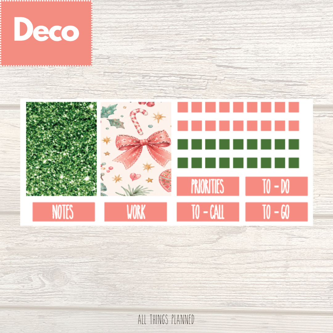 Dec. (Christmas) Deco Page