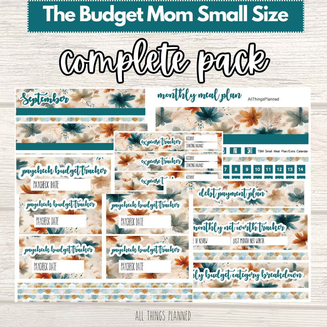 Small Sept. (Dreamy Fall) COMPLETE Pack