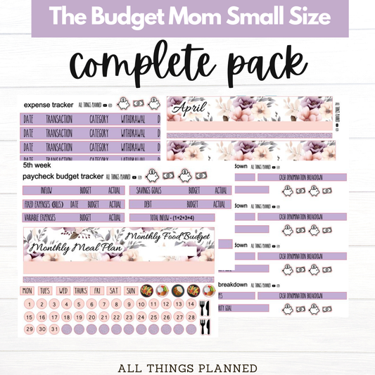 Small Apr. (Spring Florals) Budget Kit BUNDLE