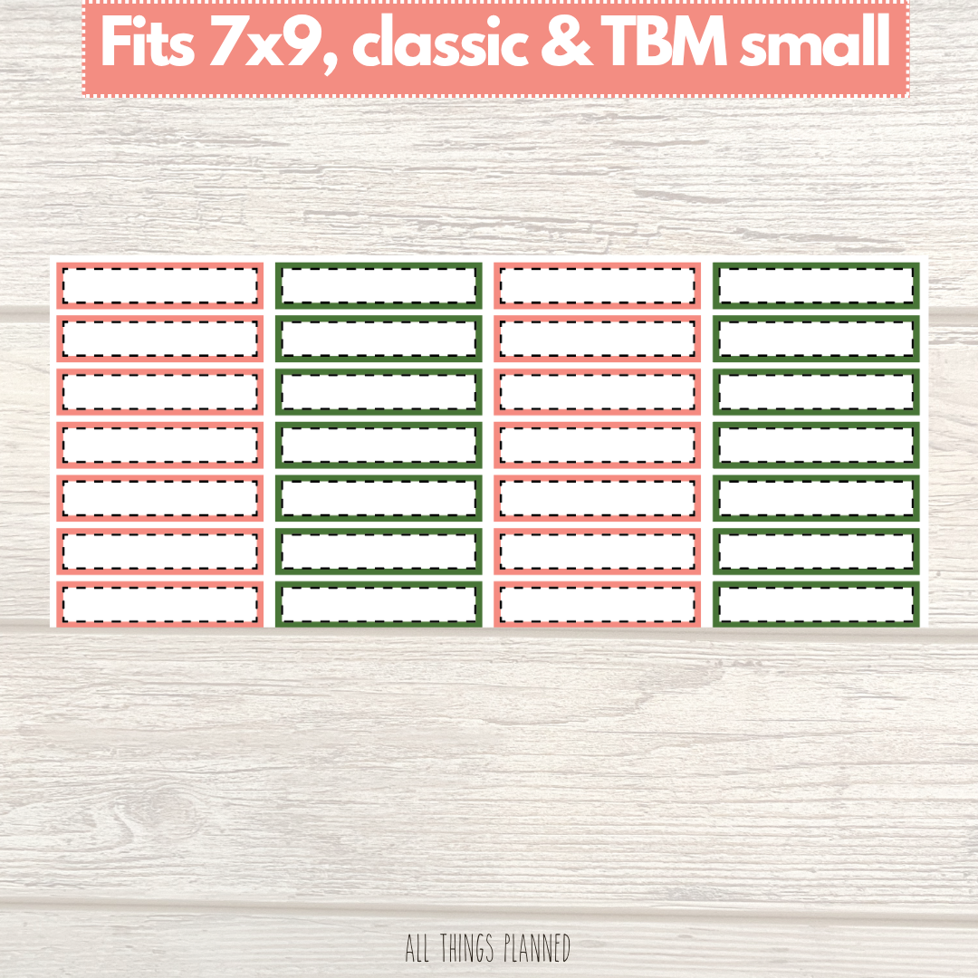 7x9 | Classic | TBM SMALL | Dec. (Christmas) Event Boxes