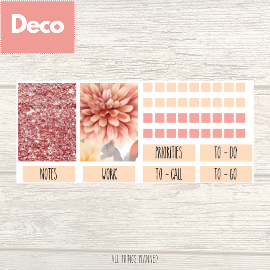 Oct. (Fall Florals) Deco Page