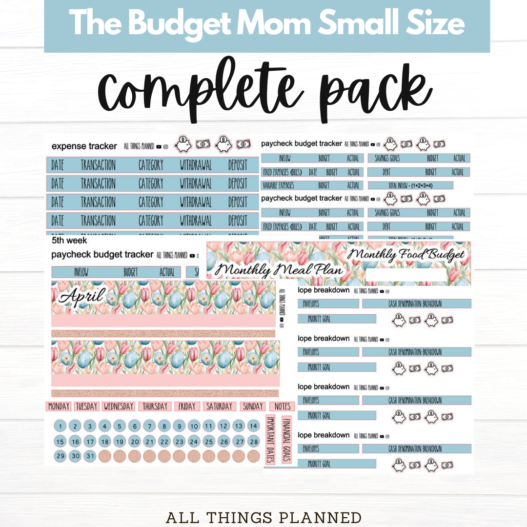 Small Apr. (Easter Florals) Budget Kit BUNDLE