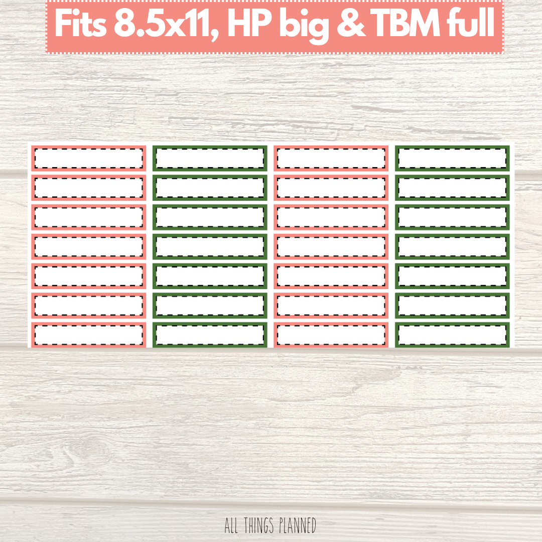 8.5x11 | Big | TBM FULL | Dec. (Christmas) Event Boxes